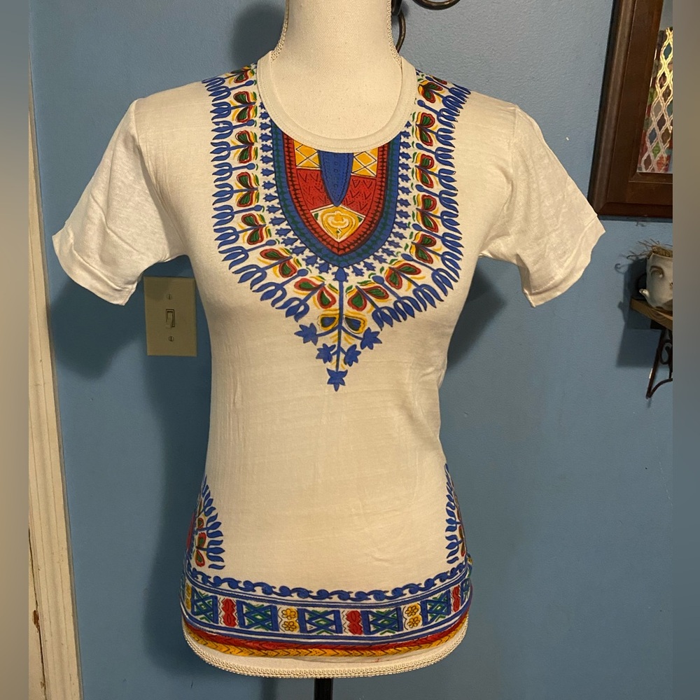 Vintage Dead Stock, New without tags, Jram, Crew Neck, Tee